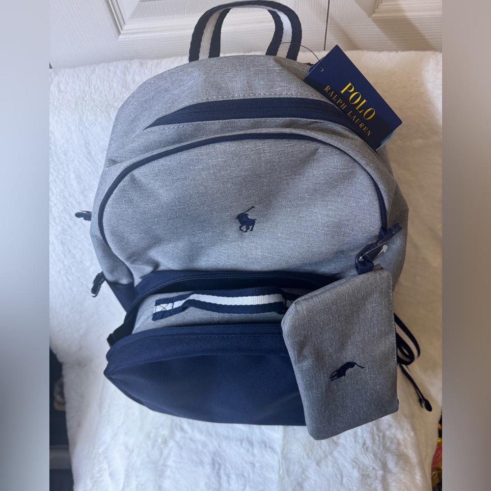 Polo Ralph Lauren polos Color-Blocked Backpack & Lunch Tote Set NWT - Picture 8 of 10